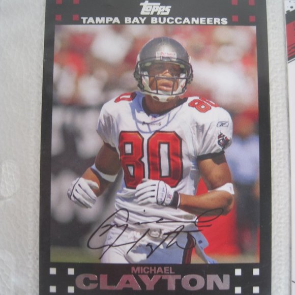 Lot Of 8 Tampa Bay Buccaneers NFL Player Cards - Picture 9 of 12